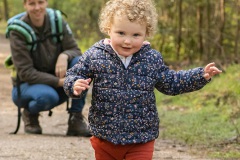 lekker zelf rennen in het bos