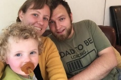 Genieten met zijn drieën