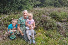 Oma van Krimpen met de meiden