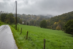 Mormont (Érezée) in de regen