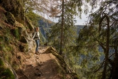 Sentier Des Roches, ons knikkende knieën wandelingetje