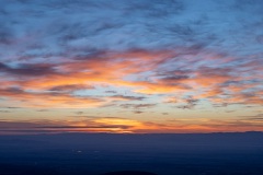 de Rijn vallei vanaf de Grand Ballon, je kon de Rijn als een zilveren slangetje zien liggen