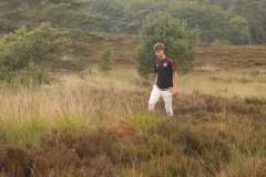 Wildpiet aan het stuinen