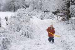 Winterpret, dat gezicht zegt alles